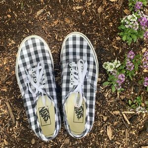 Checkered vans